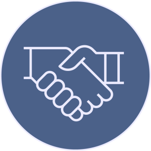 Icone carousel - un label encadré